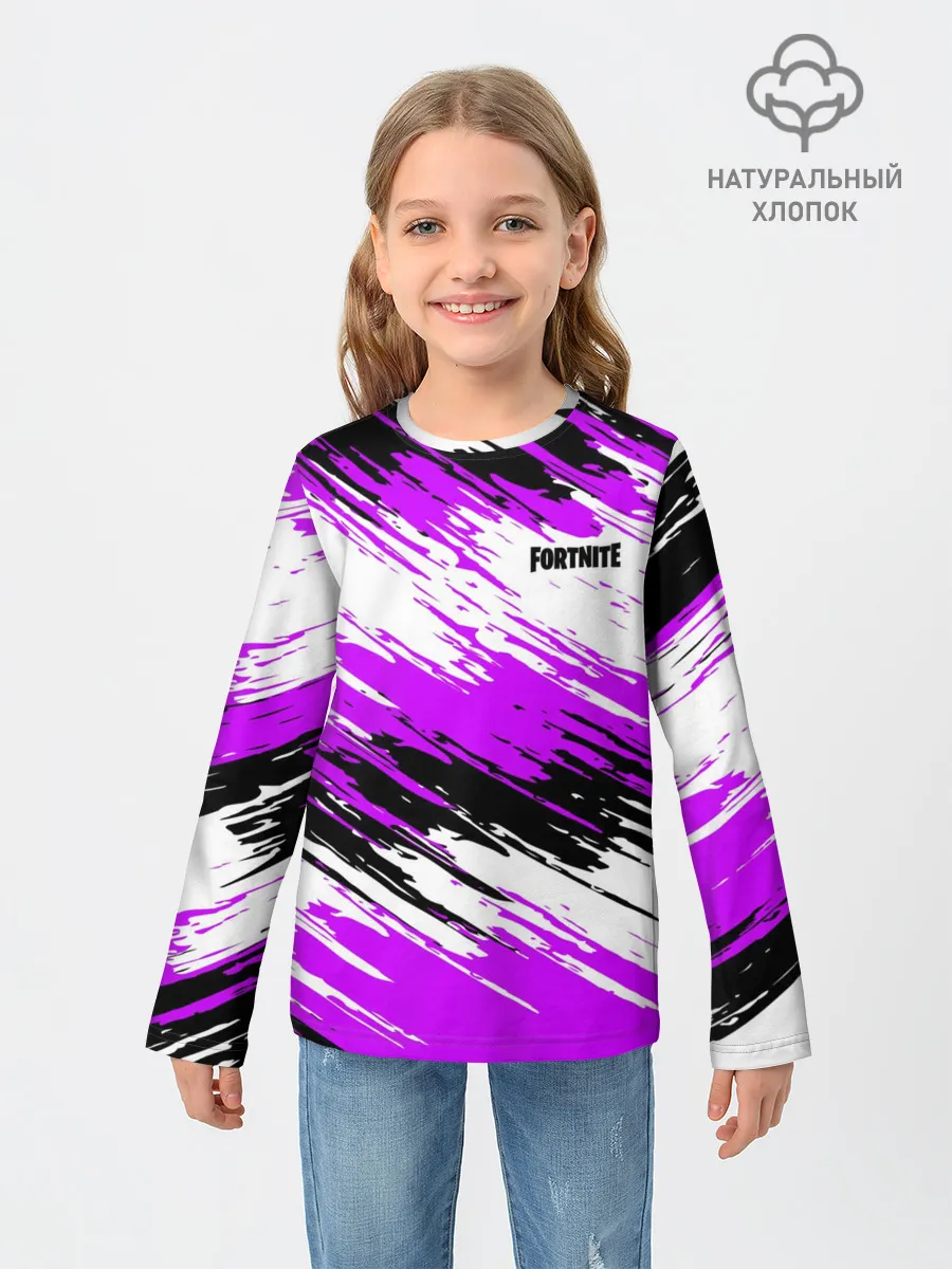 Детский лонгслив / Fortnite