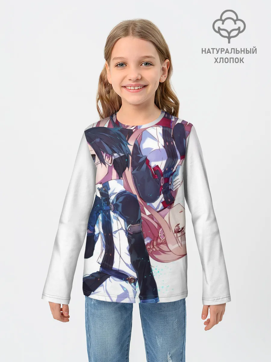 Детский лонгслив / Мастера Меча Онлайн