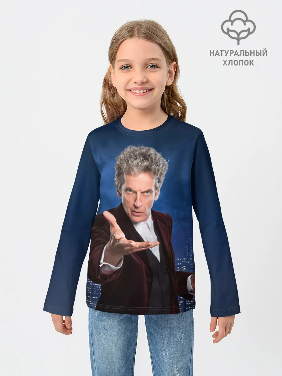 Детский лонгслив / Listen