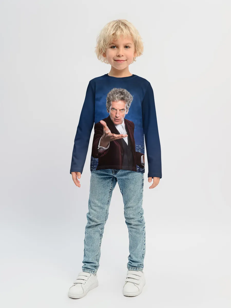 Детский лонгслив / Listen