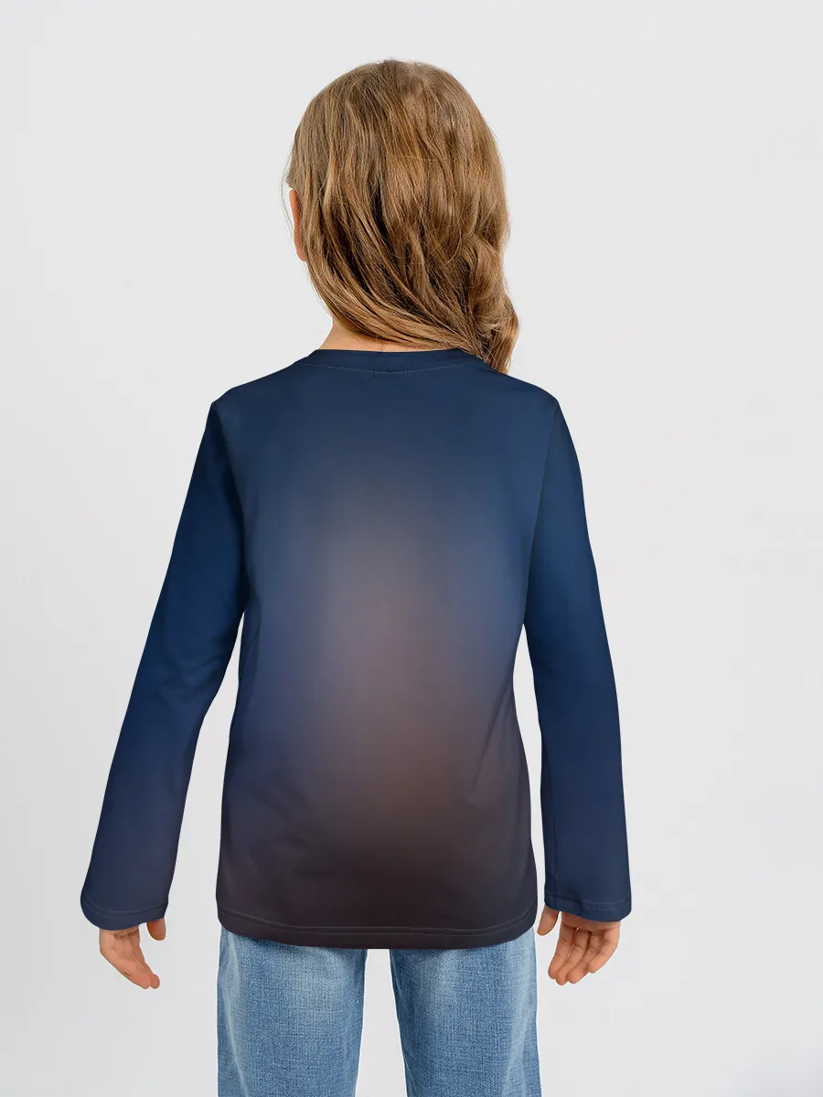 Детский лонгслив / Listen