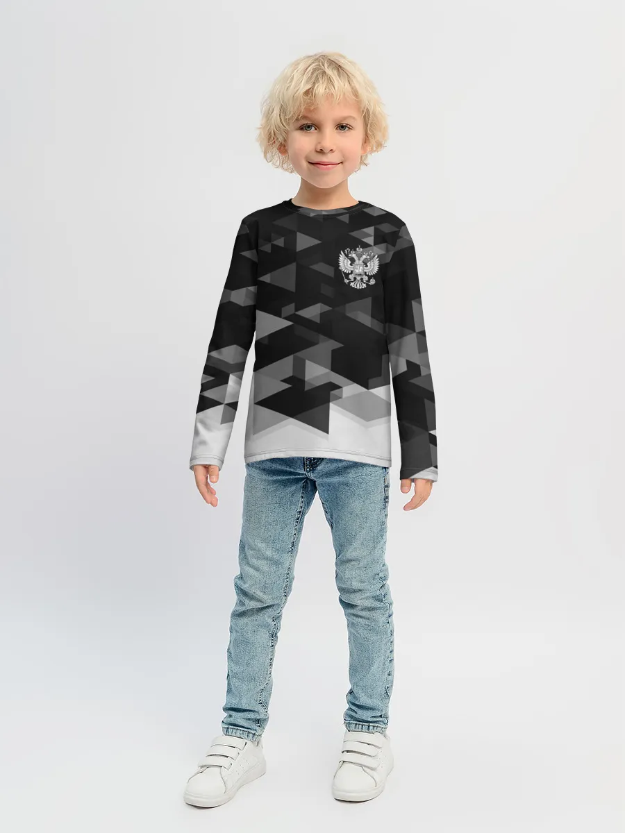 Детский лонгслив / Герб РФ