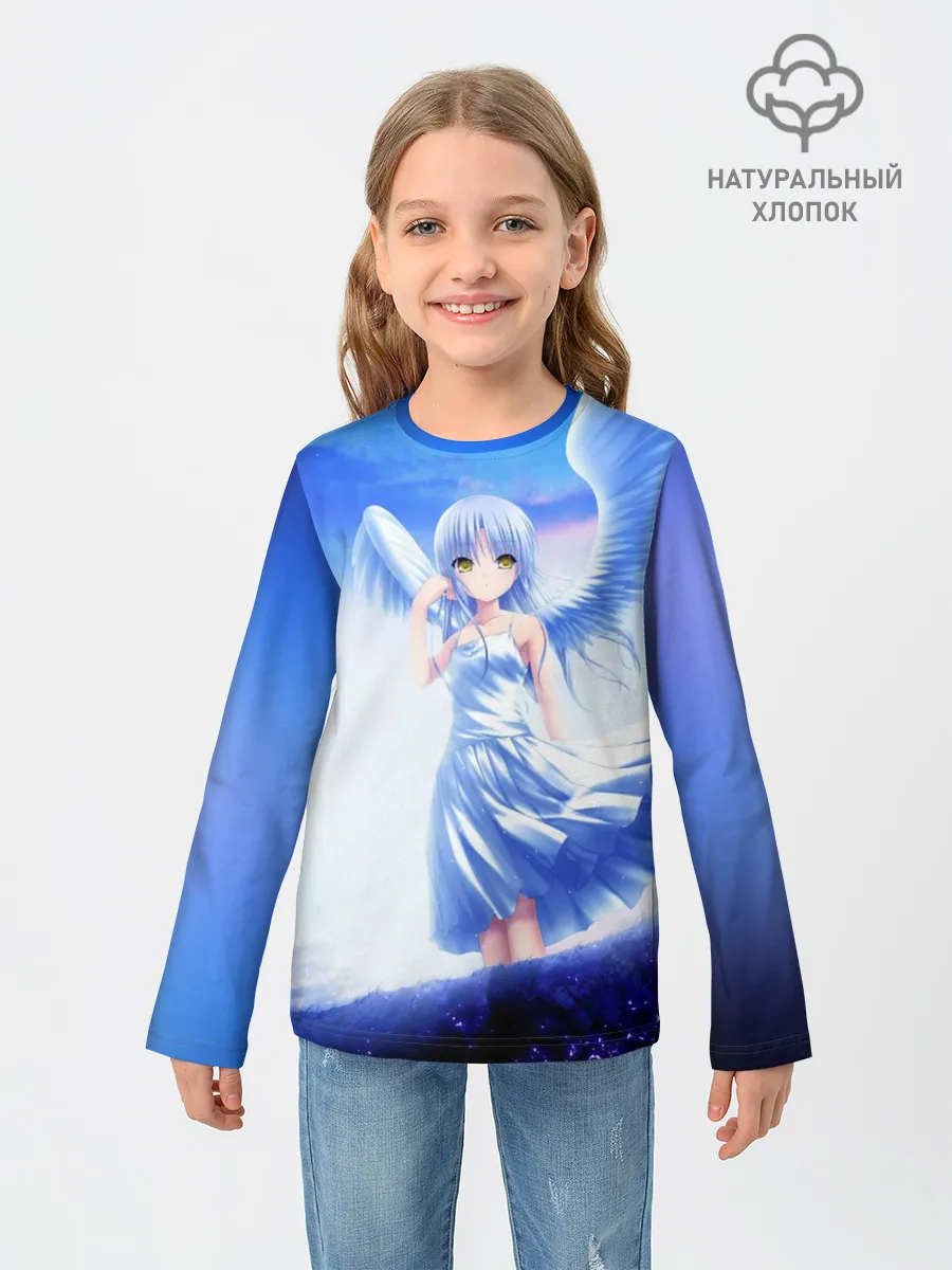 Детский лонгслив / Аниме ангел