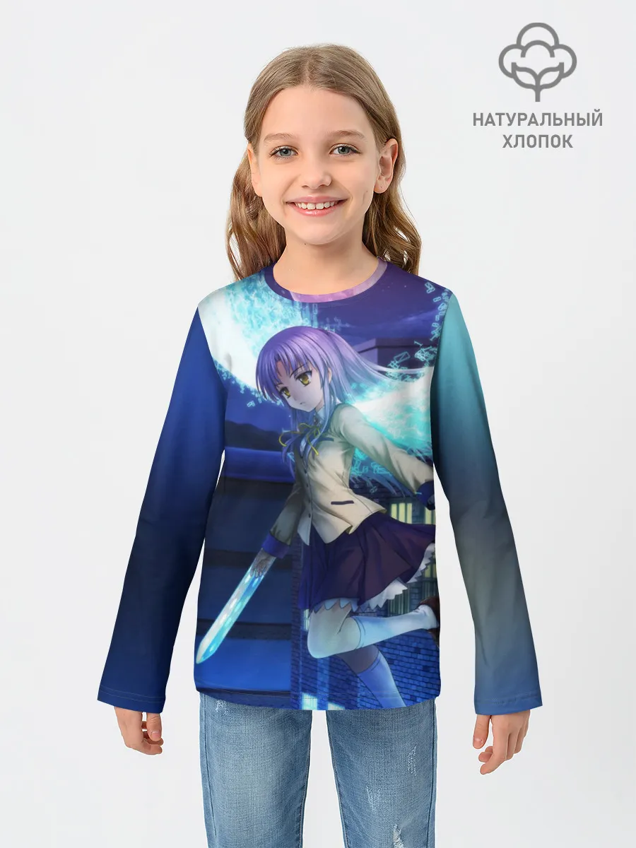 Детский лонгслив / Крылья