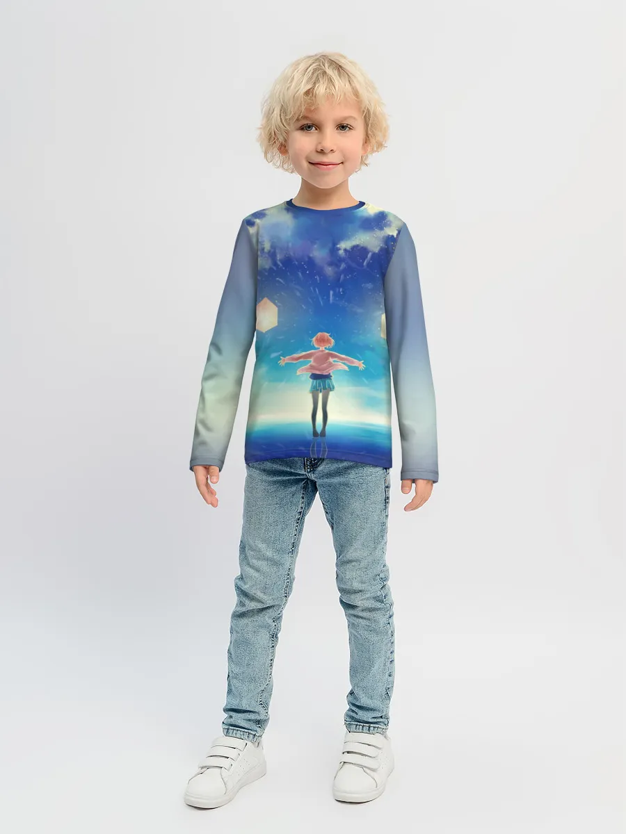 Детский лонгслив / Beyond the Boundary