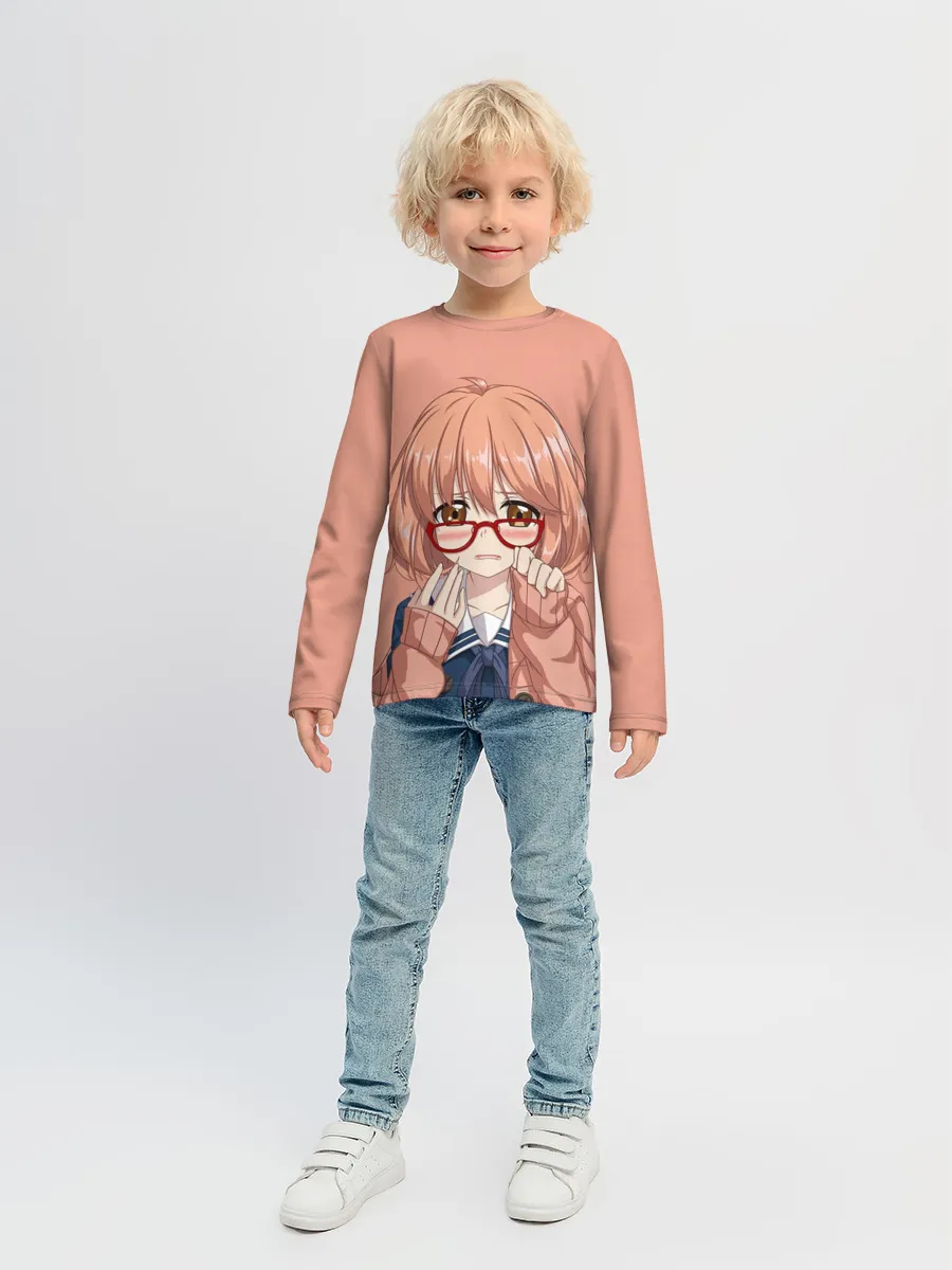 Детский лонгслив / Мирай Курияма тян