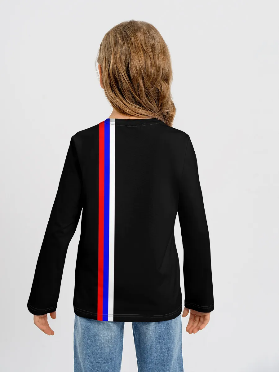 Детский лонгслив / Лента с гербом России