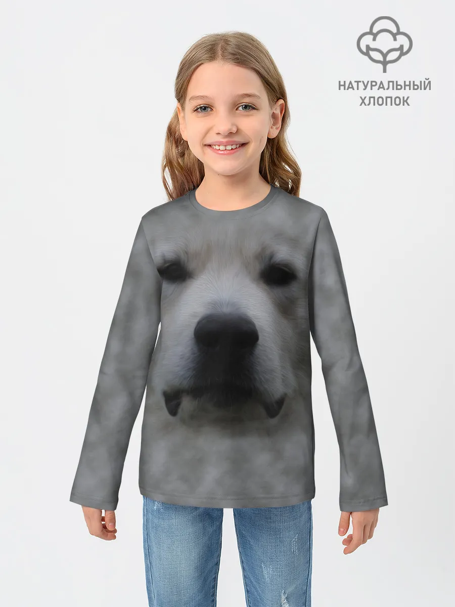 Детский лонгслив / Лабрадор
