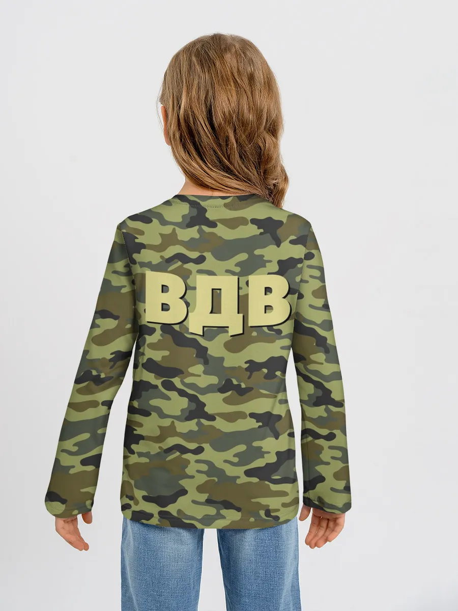 Детский лонгслив / ВДВ. Никто кроме нас