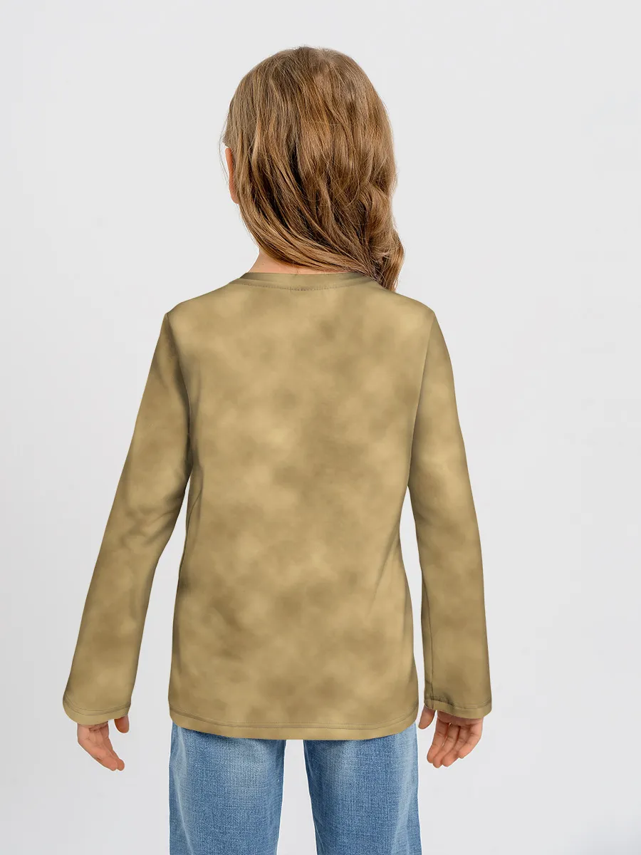 Детский лонгслив / Лев