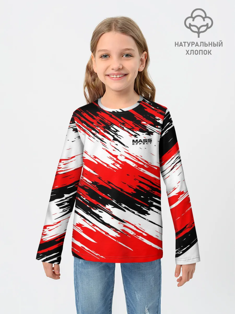 Детский лонгслив / Mass Effect