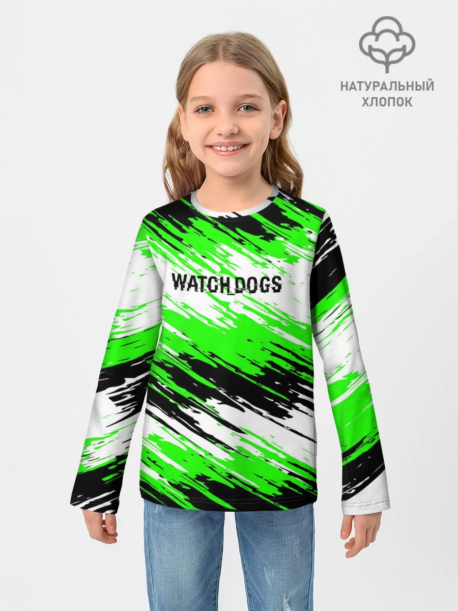 Детский лонгслив / Watch Dogs