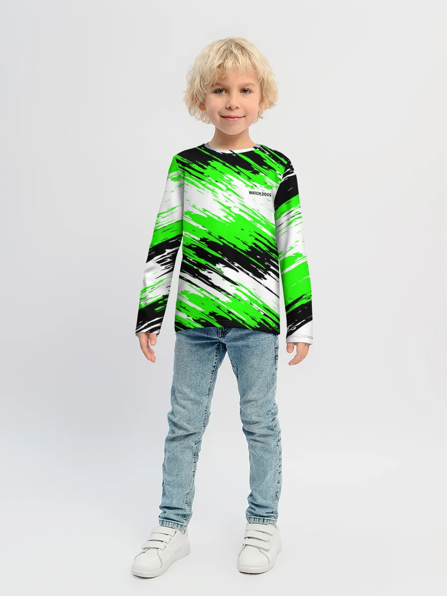 Детский лонгслив / Watch Dogs