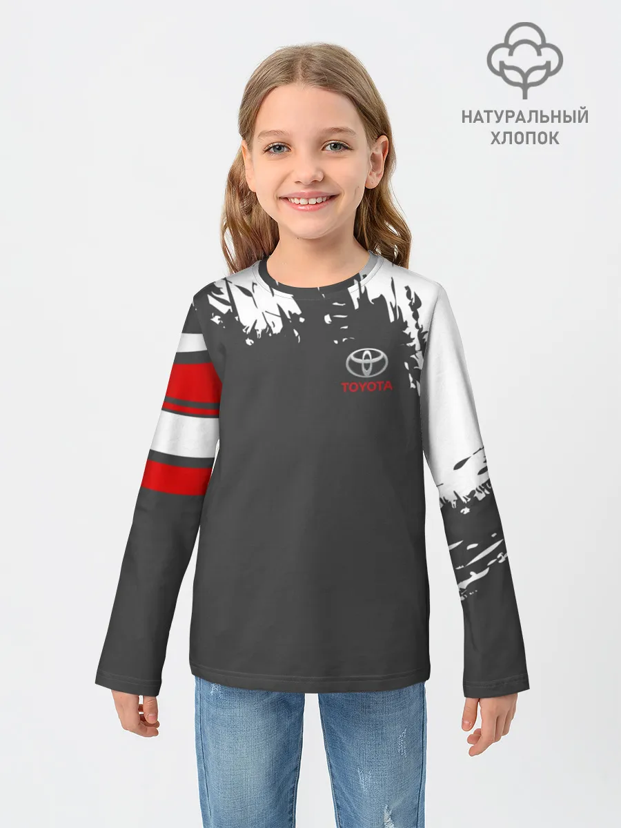 Детский лонгслив / TOYOTA SPORT