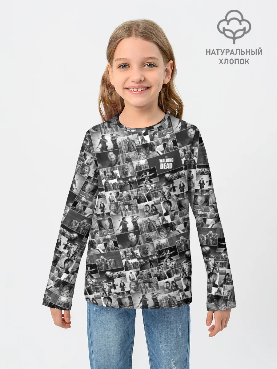 Детский лонгслив / The Walking Dead