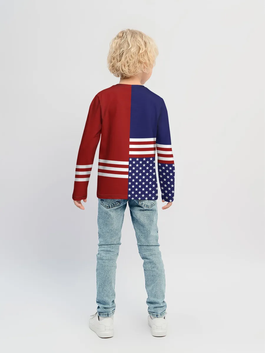 Детский лонгслив / USA