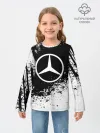Детский лонгслив / Mercedes abstract sport
