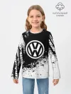 Детский лонгслив / Volkswagen abstract sport