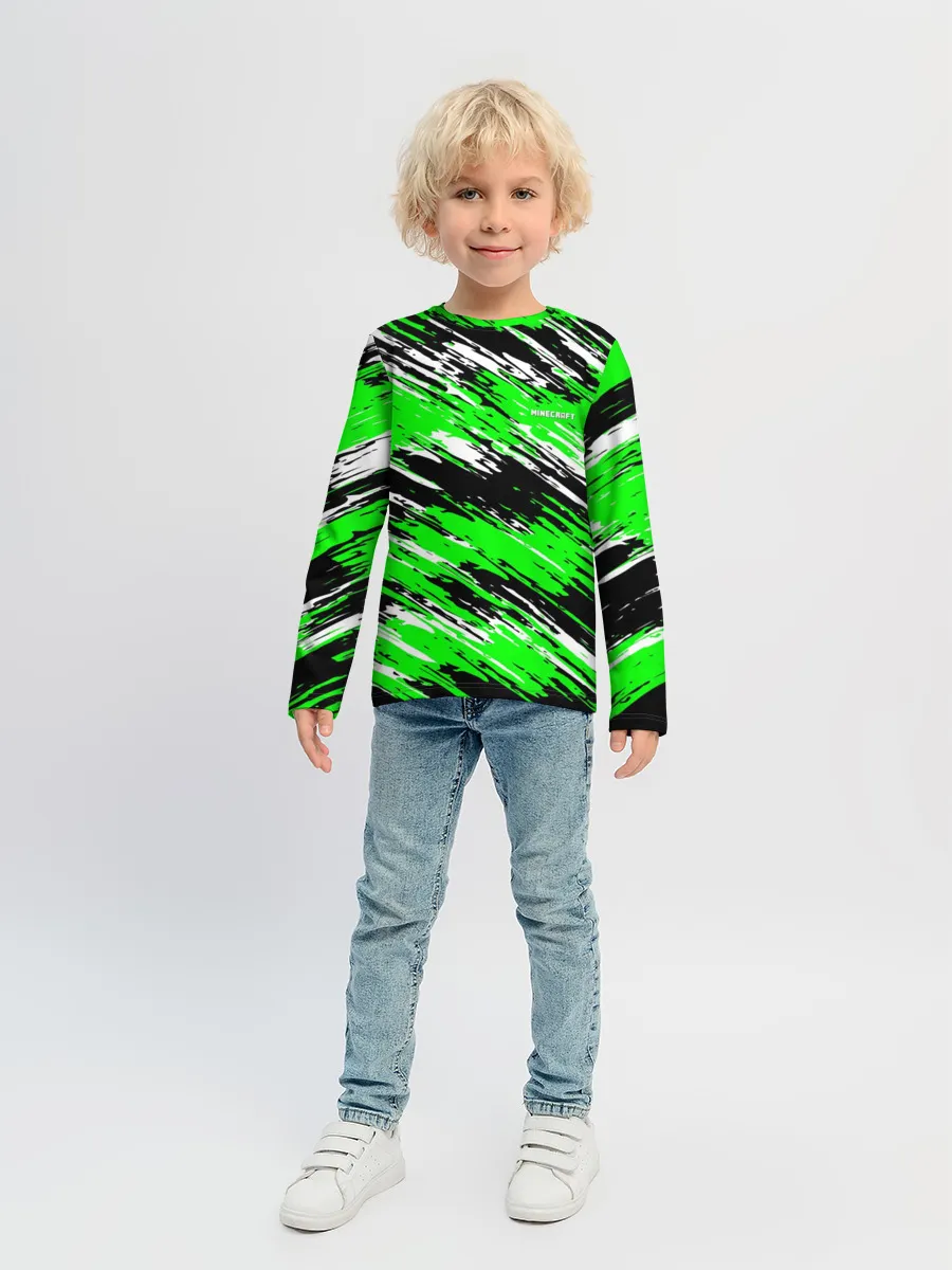 Детский лонгслив / Minecraft