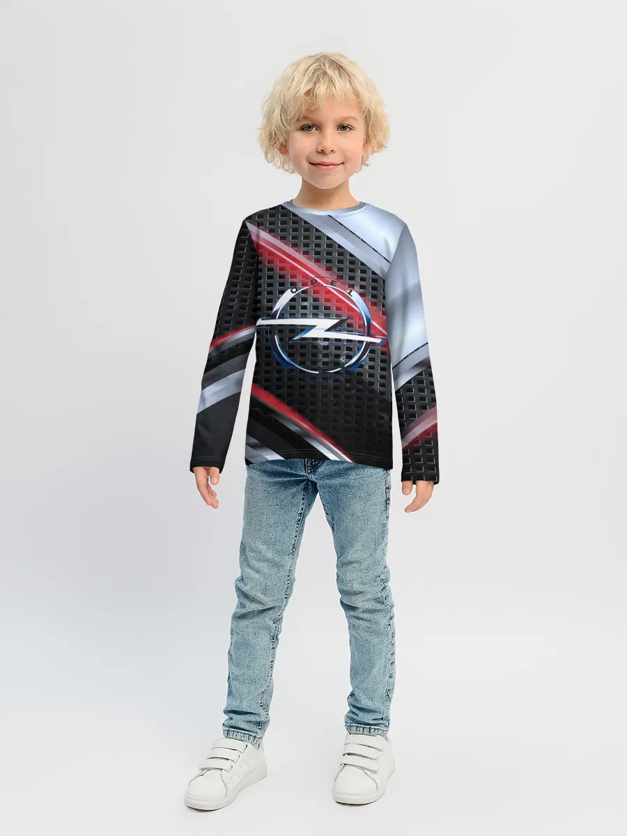 Детский лонгслив / OPEL high speed collection