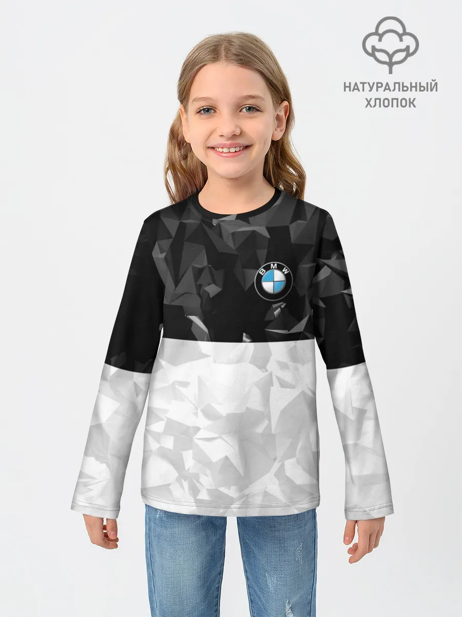 Детский лонгслив / BMW BLACK COLLECTION