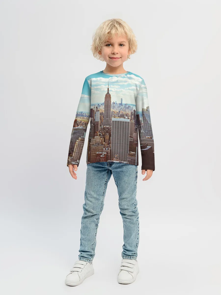 Детский лонгслив / Столица мира