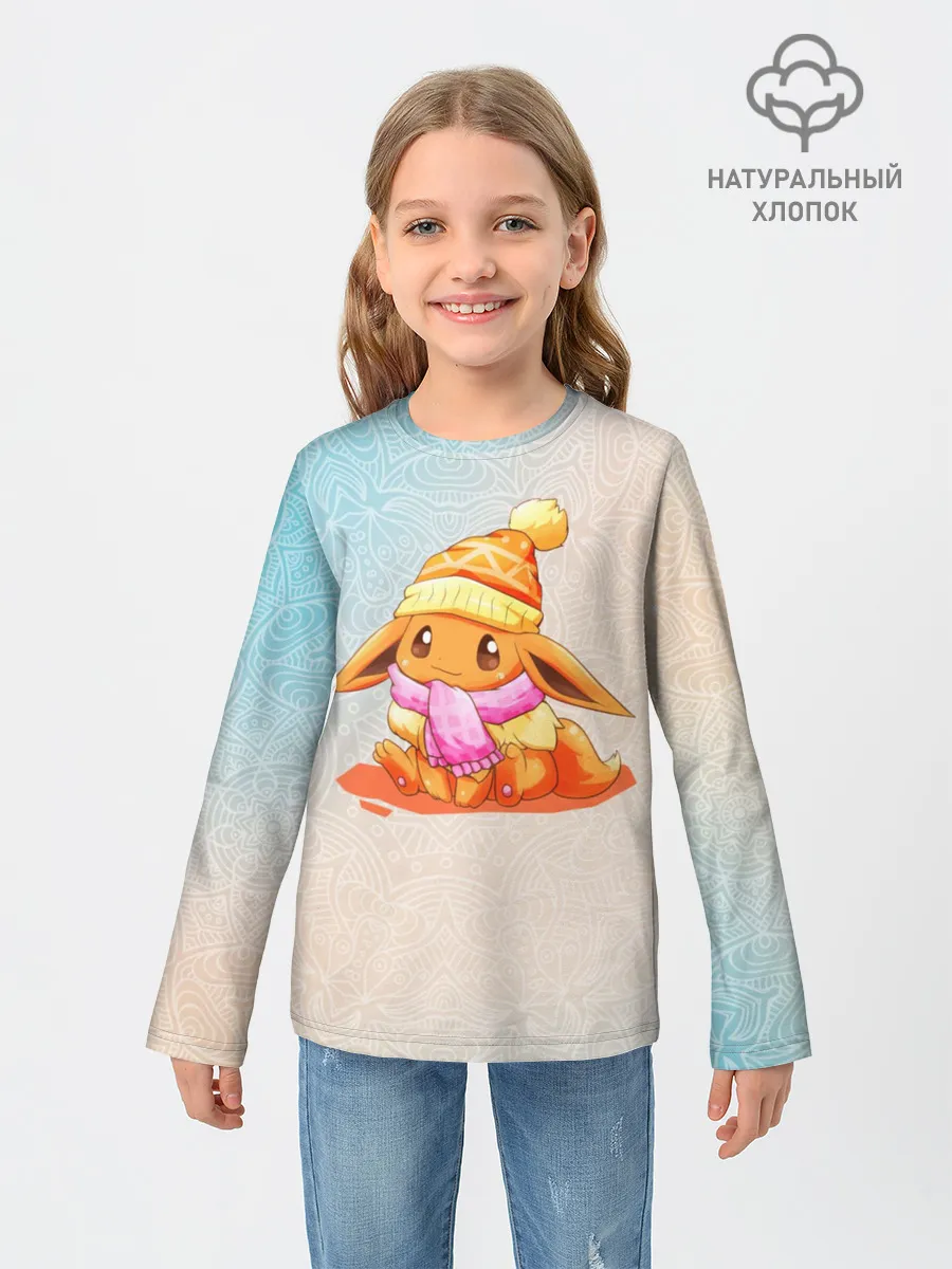 Детский лонгслив / Покемон Иви