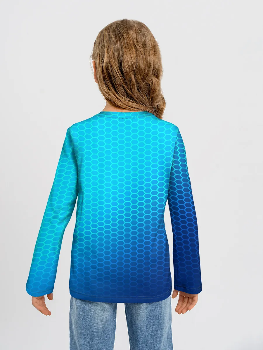 Детский лонгслив / VOLKSWAGEN carbon uniform 2018