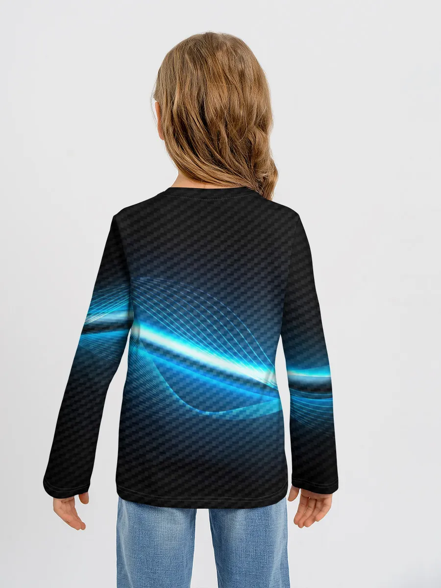 Детский лонгслив / mazda machine motor XXI