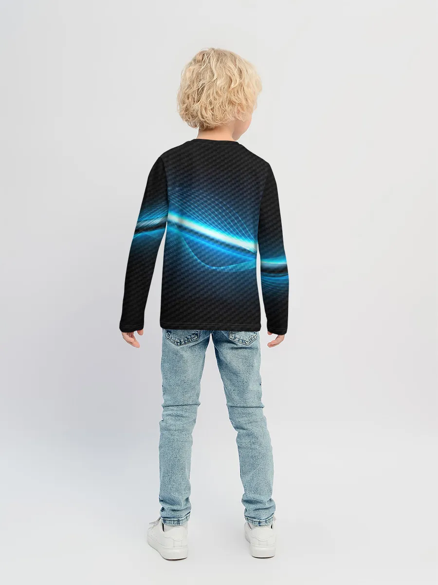Детский лонгслив / KIA machine motor XXI