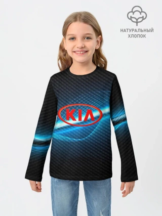 Детский лонгслив / KIA machine motor XXI