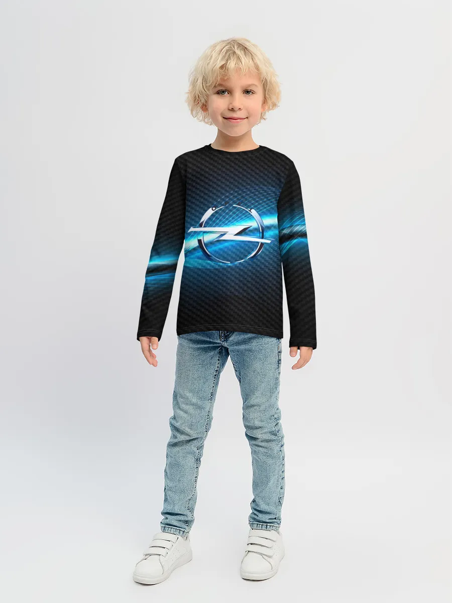 Детский лонгслив / OPEL machine motor XXI