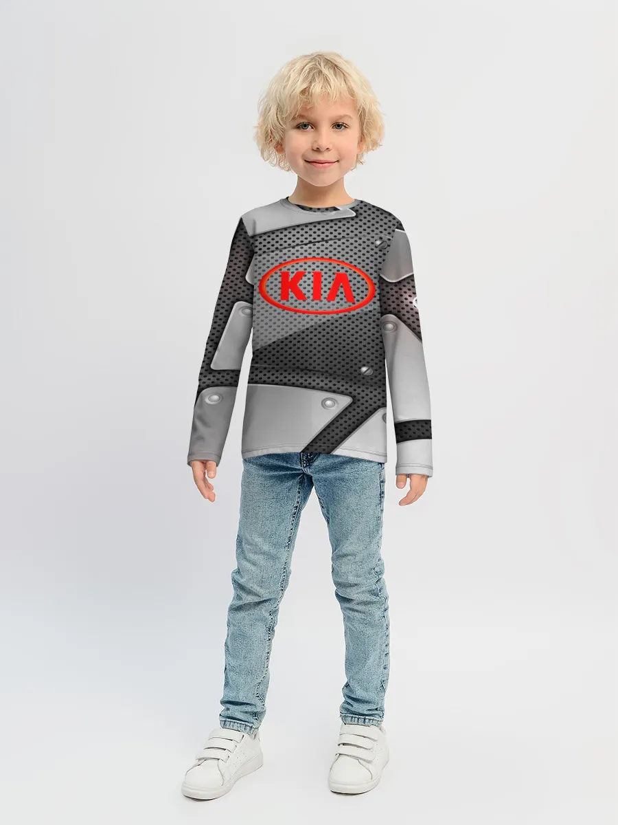 Детский лонгслив / KIA metalic 2018