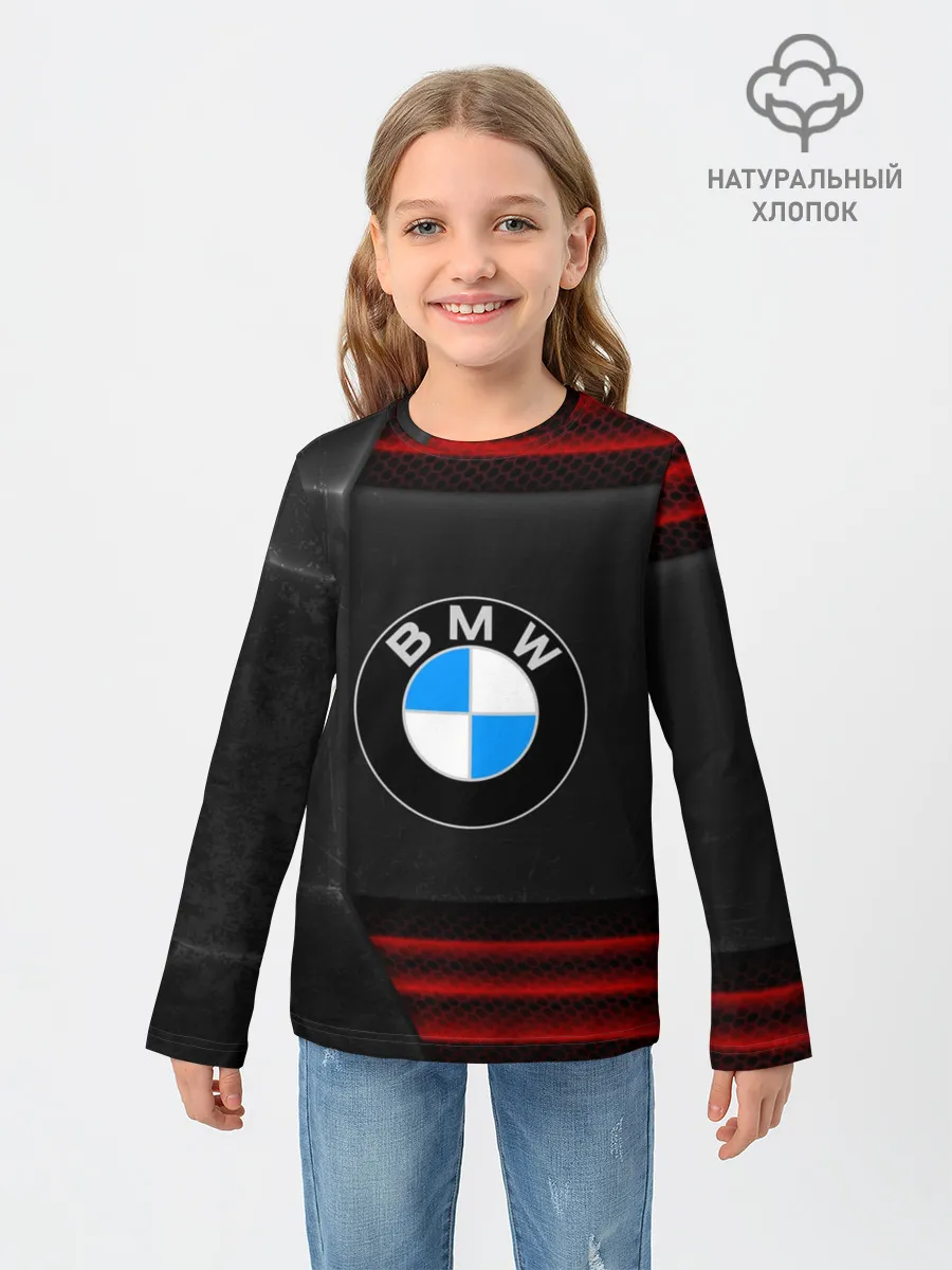 Детский лонгслив / bmw auto sport