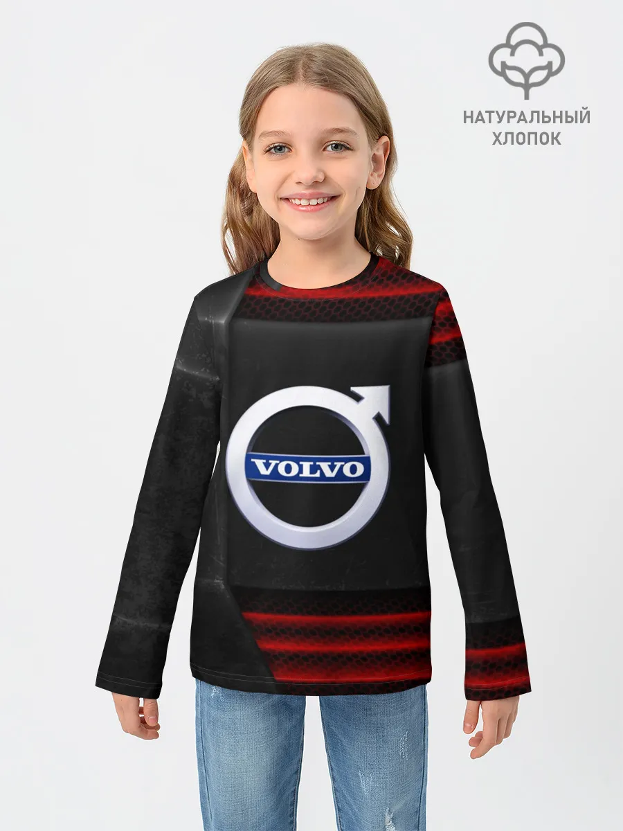Детский лонгслив / volvo auto sport