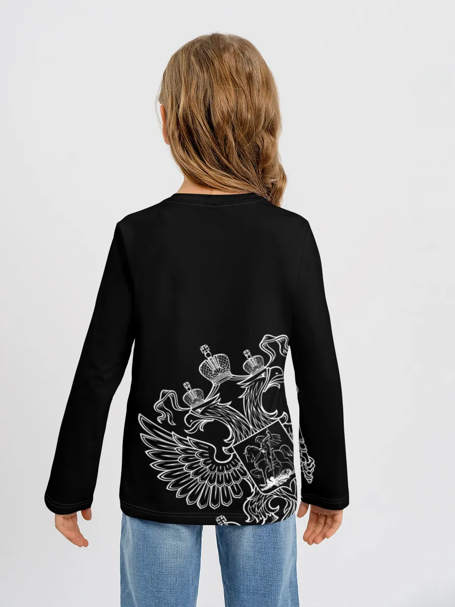 Детский лонгслив / Герб России