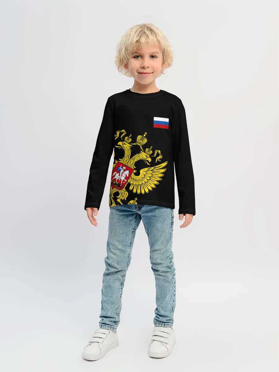 Детский лонгслив / Флаг и Герб России