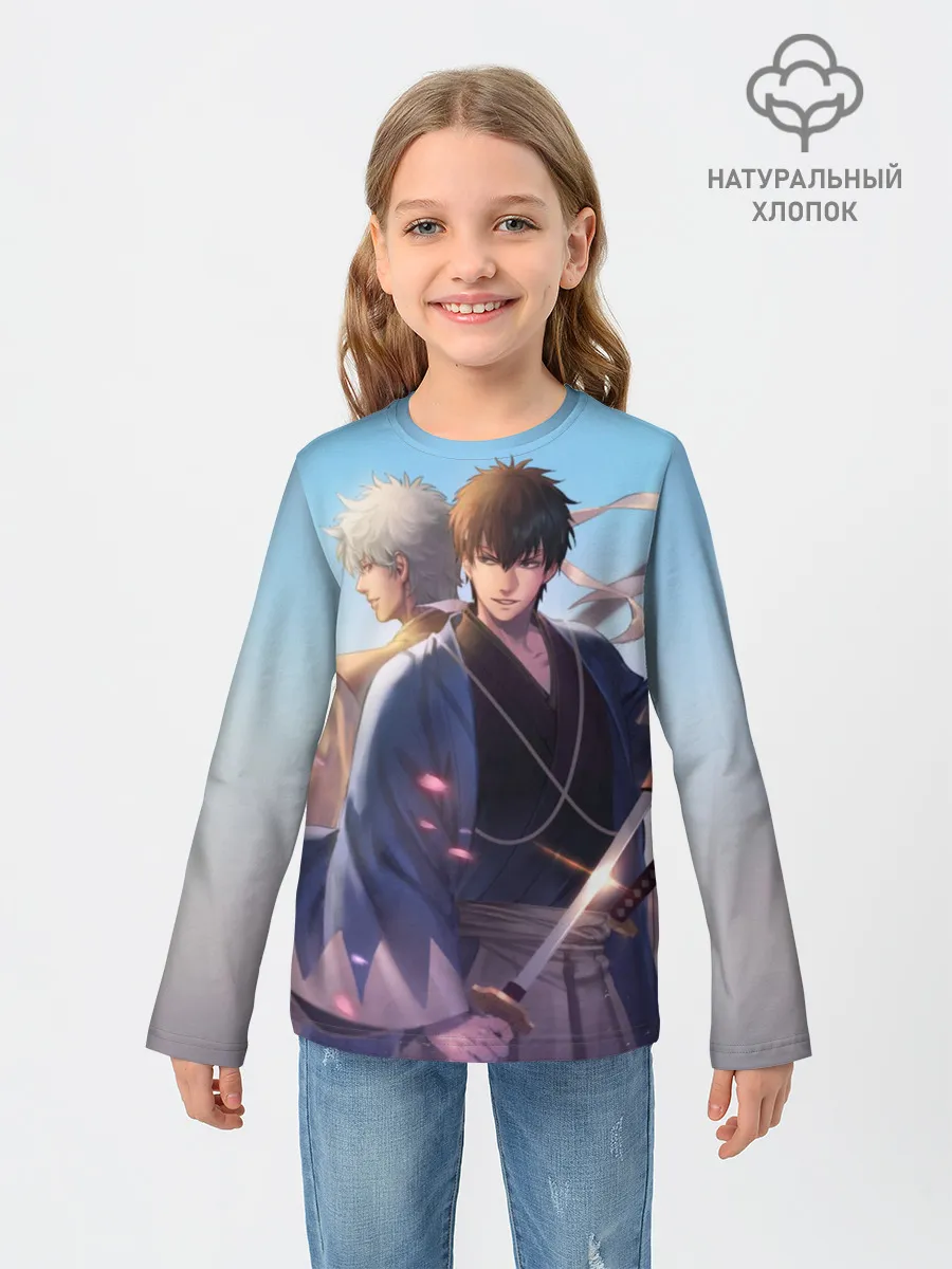 Детский лонгслив / Воин Гинтоки