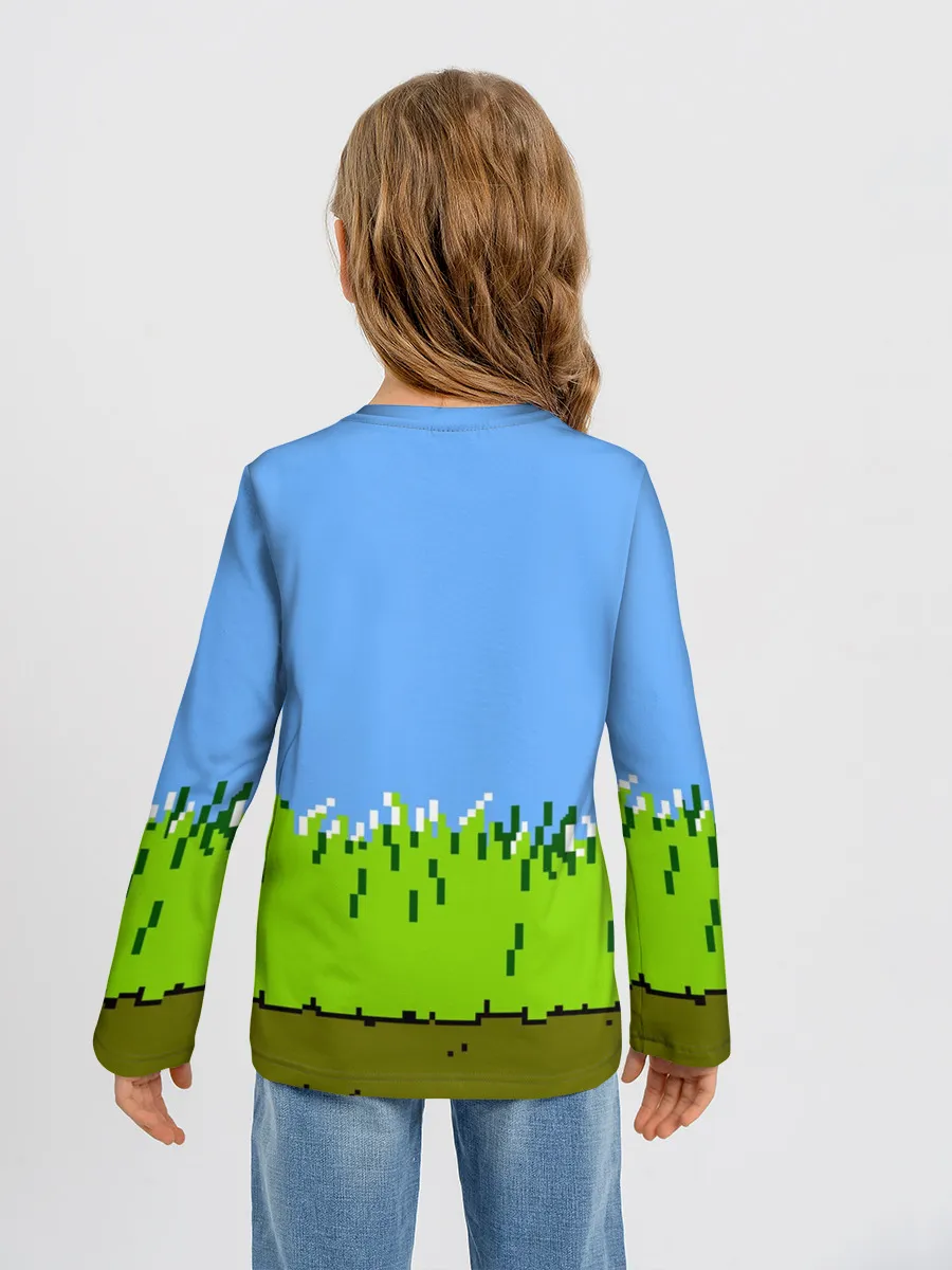 Детский лонгслив / Duck Hunt