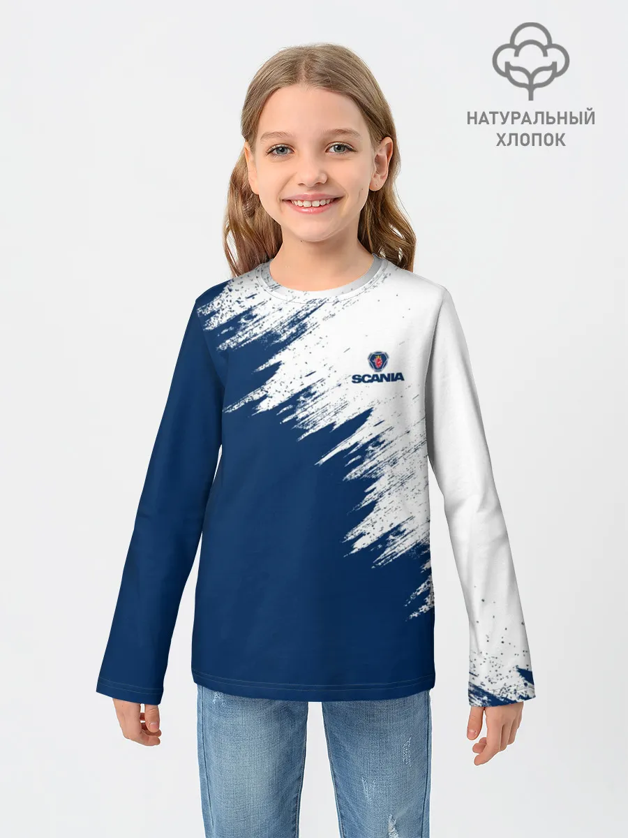 Детский лонгслив / SCANIA