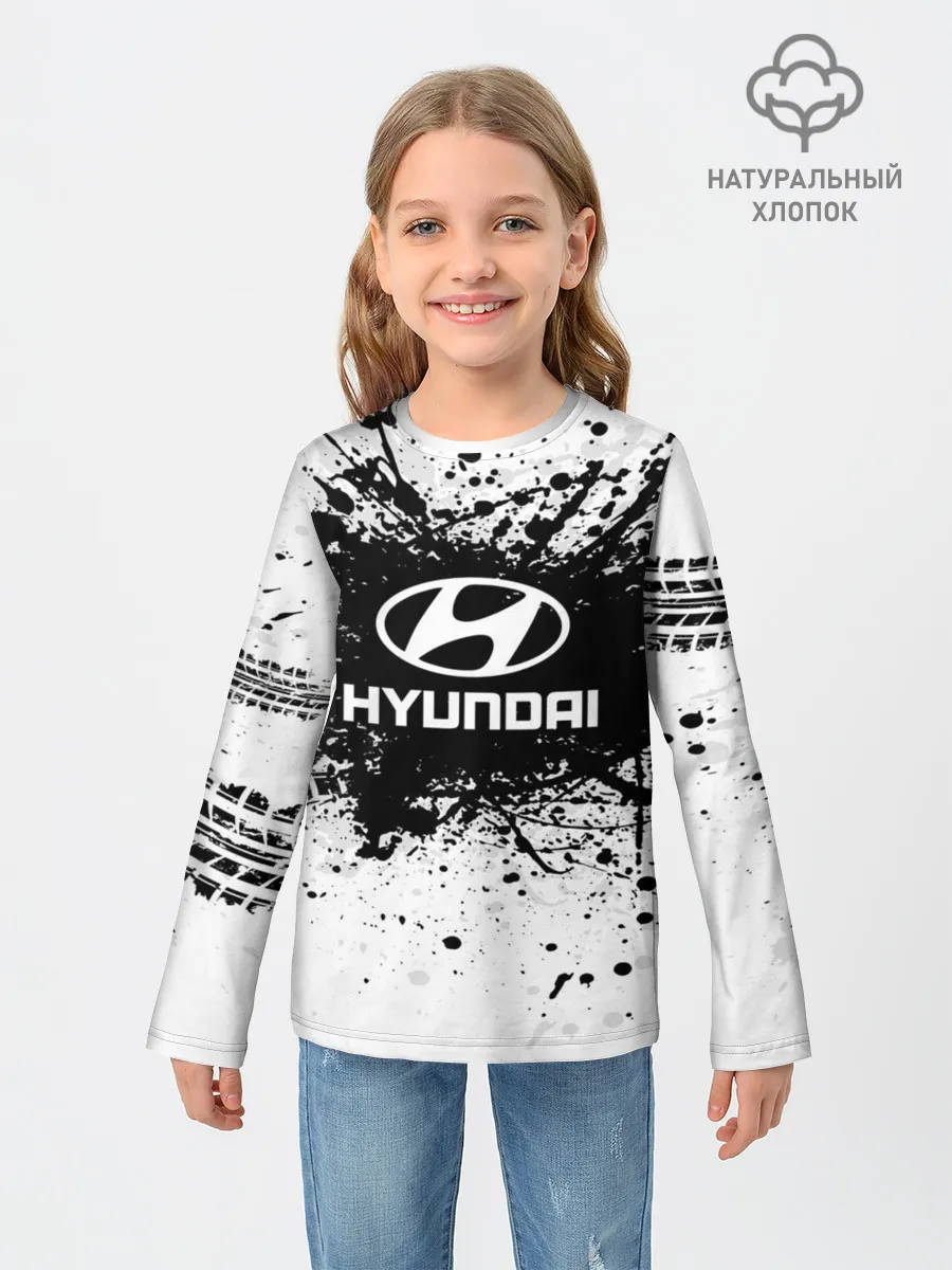 Детский лонгслив / Hyundai