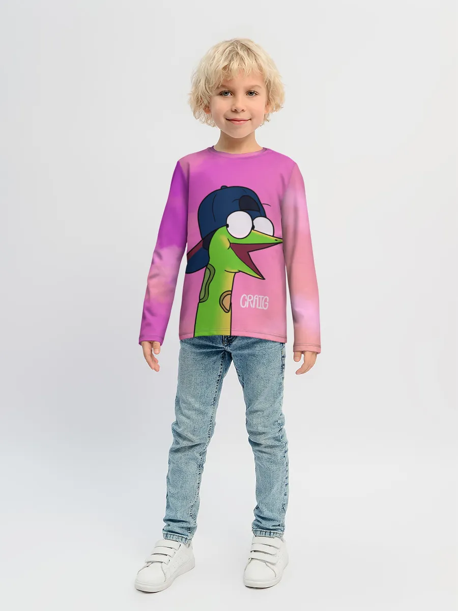 Детский лонгслив / Удав Крейг