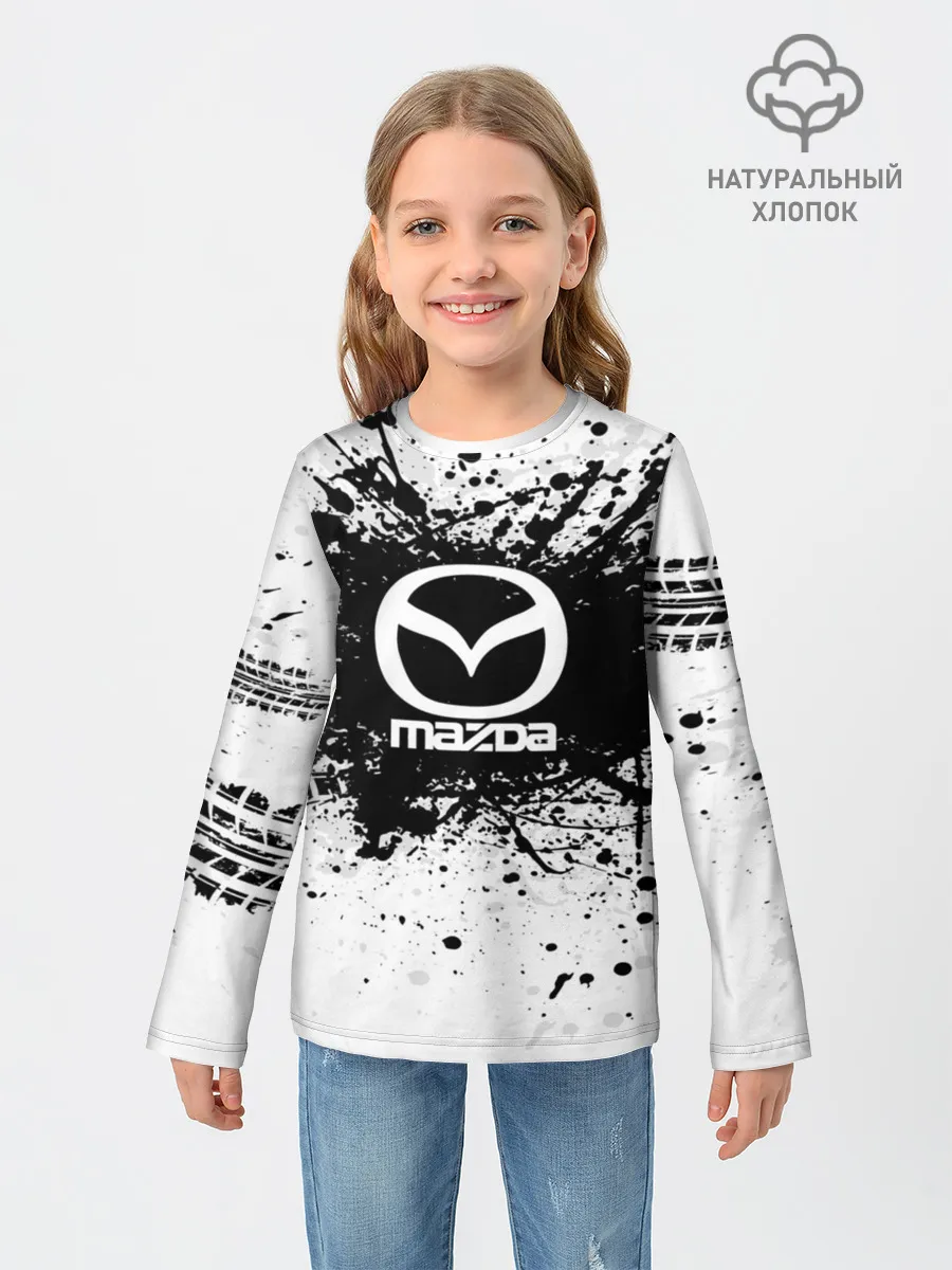 Детский лонгслив / Mazda