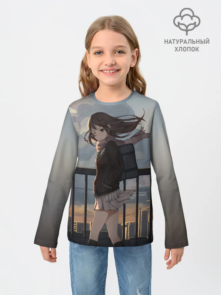 Детский лонгслив / IDOLMASTER. Rin Shibuya