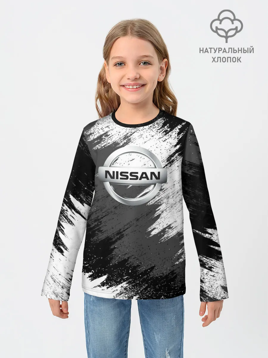 Детский лонгслив / Nissan