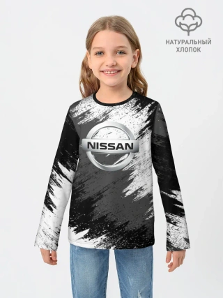 Детский лонгслив / Nissan