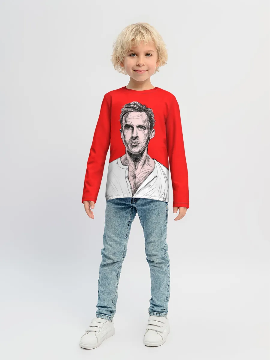 Детский лонгслив / Райан Гослинг_3