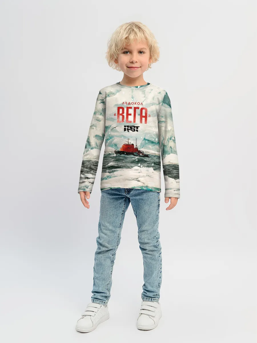 Детский лонгслив / Ледокол Вега