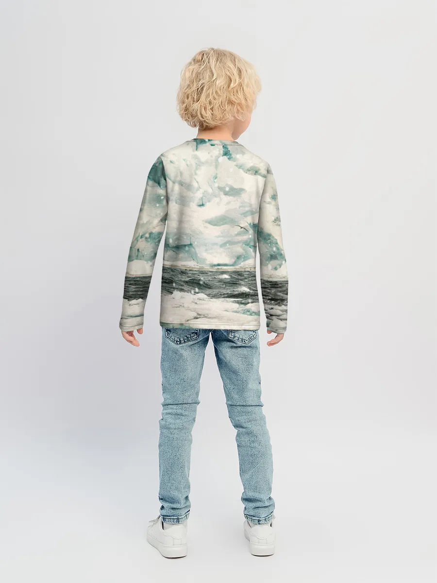 Детский лонгслив / Ледокол Вега