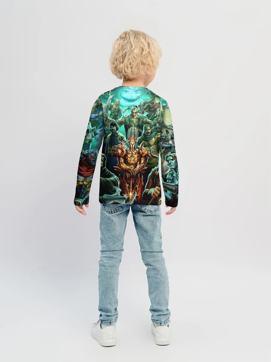 Детский лонгслив / Герои